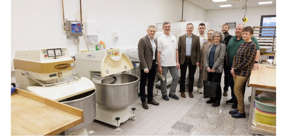 Leßmeister besucht Landbäckerei Dusch